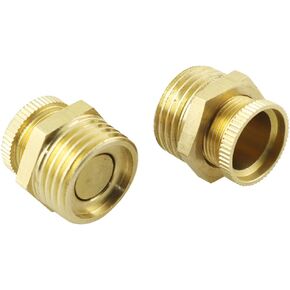 ZYAMY 2PCS Air Compressor Tank Drain Valve 1/2 inch Air Compressor Air Pump Drain Plug Drain Valve Replacement Parts Air Compressor Tank Drain Valve
