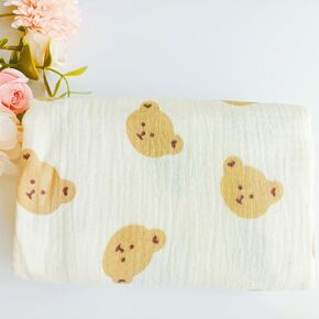 Muslin Newborn Baby Swaddle Blanket 39.5 x 39.5 inches(100x100cm) Unisex Swaddling Wrap Soft Silky Muslin Swaddle Blankets Neutral Receiving Blanket for Newborn Babies Boys and Girls Large