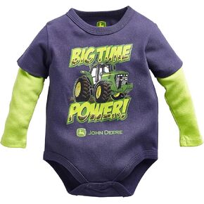 John Deere baby-boys Baby Boy Long Sleeve Bodysuit