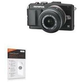 BoxWave Screen Protector Compatible with Olympus Pen E-PL6 - ClearTouch Anti-Glare (2-Pack), Anti-Fingerprint Matte Film Skin