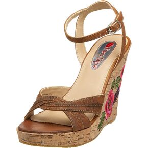 Two Lips Women's Espadrille,Platform