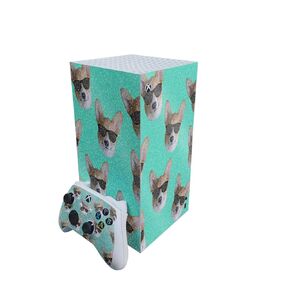 Carbon Fiber Gaming Skin Compatible with Microsoft Xbox Series X Digital Edition - Pirate Storm - Premium 3M Vinyl Protective Wrap Decal Cover - Easy to Apply | Crafted in The USA by MightySkins