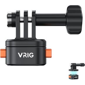 VRIG Tripod Mount Accessories for Gopro Hero -Claw Mini Basic Set Magnetic Quick Release Adapter for Tripod with Gopro 10 9 8 7 6 5 insta360