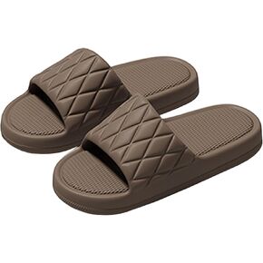 Cloud Slides for Women and Men - No smelly feet,Soft, Comfy, Relax Cloud Slippers, Thick Sole, Non-slip Pillow Slippers, Easy to Clean, Shower, Indoor and Outdoor Pillow Slides