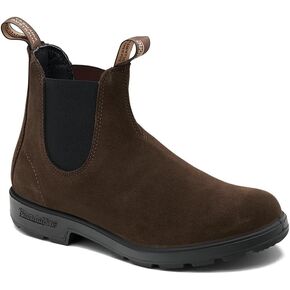Blundstone Originals 2410 Unisex Suede Leather Chelsea Boots, Brown Suede, 9 US Men / 11 US Women / 8 AU