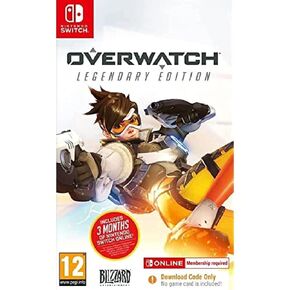 Overwatch Legendary Edition (Nintendo Switch) (NO PHYSICAL GAME or CARTRIDGE INCLUDED IN BOX)(ONLY INCLUDES DOWNLOAD CODE IN BOX)