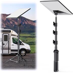 Starlink Mini Tripod Mount, Tripod for Starlink Mini Pole Mount Adapter, Adjustable Height and Tile, Portable Starlink Mounting kit, Tripod Stand for Starlink Mini(V4) Standard Dish