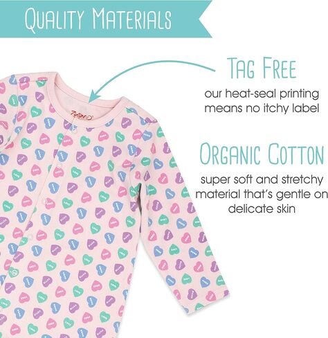 Zutano Baby Organic Cotton Footie Pajamas, Snap-Front Infant Pajamas in Saudi Arabia