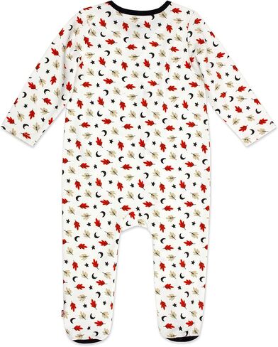 Zutano Baby Organic Cotton Footie Pajamas, Snap-Front Infant Pajamas in Saudi Arabia
