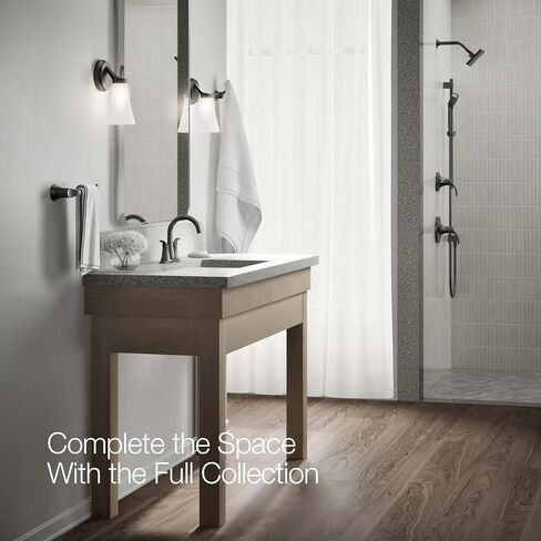 Kohler 27388-4N-BL SIMPLICE® صنبور حوض الحمام Centerset، 0.5 GPM، أسود غير لامع in Saudi Arabia