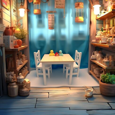 كراسي الأطفال الصغار من بيتيت باتو، عبوتين للأطفال، أثاث خشبي حديث مع مصمم أيرلندي لمدة 2-8 سنوات، أبيض هادئ in Kuwait