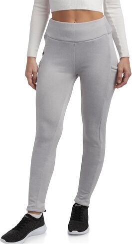 Spyder Women's Leggings - Soft and Cozy Womens Fleece-Lined Tights with Zip Pockets - High-Waisted Leggings for Women (S-XL) in Saudi Arabia