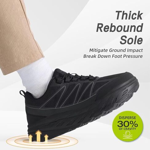 أحذية مشي واسعة للنساء من OrthoComfoot لتقويم العظام لمرضى السكري: أحذية رياضية مريحة كاجوال لدعم قوس القدم والتهاب اللفافة الأخمصية، أحذية عمل لتقويم العظام للتنس ذات قوس عالٍ وأقدام منتفخة لألم الكاحل والكعب in Kuwait