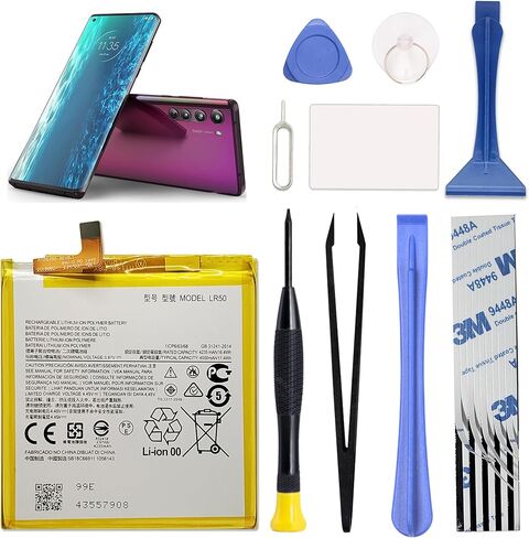 بطارية بديلة من جرين فيوجن لهاتف Moto G Stylus 2020، بطارية KX50 لجهاز Moto G Pro وG Stylus وG8 Stylus، 4000 مللي أمبير في الساعة، مع مجموعة أدوات الإصلاح ودليل التثبيت in Kuwait