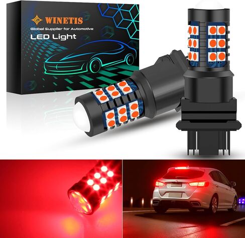3157 3155 LED Bulbs Ice Blue LED DRL Turn Signal Light 4157 3457 4114 LED Daytime Running Parking Reverse Light 3030 30SMD Super Bright with Low Consumption, Pack of 2 in Saudi Arabia