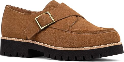 Donald Pliner Women's Elody Suede Monk-Strap Loafer in Saudi Arabia