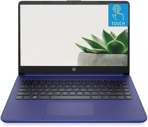 HP Portable 13.8" HD Touchscreen IPS Laptop, Intel Celeron N Processor Up to 2.78GHz, 4GB DDR4, 64GB SSD, HDMI, RJ45, Webcam, Bluetooth, Windows 11, Pastel Pink (Renewed) in Saudi Arabia