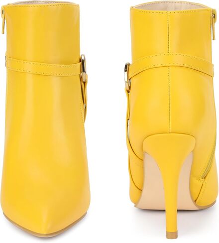 Perphy Pointed Toe Buckle Strap Stiletto Heel Ankle Boots for Women in Saudi Arabia