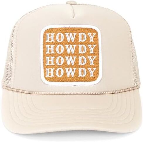 Friday Feelin' Keep It Country Trucker Hat for Daily Wear Snapback Hats for Men & Women Denim- One Size in Saudi Arabia