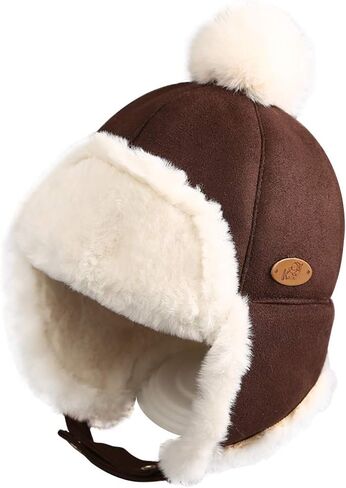 قبعة IIG Baby Boy Ushanka Earflap Winter Trooper قبعة للجنسين للأطفال in Saudi Arabia