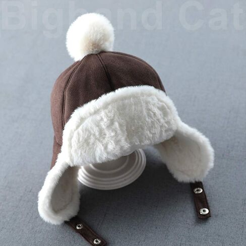قبعة IIG Baby Boy Ushanka Earflap Winter Trooper قبعة للجنسين للأطفال in Saudi Arabia