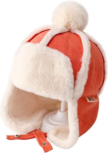 قبعة IIG Baby Boy Ushanka Earflap Winter Trooper قبعة للجنسين للأطفال in Saudi Arabia