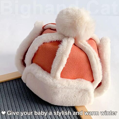 قبعة IIG Baby Boy Ushanka Earflap Winter Trooper قبعة للجنسين للأطفال in Saudi Arabia