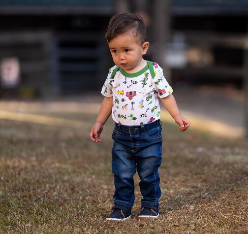 John Deere baby-boys Baby Boy Long Sleeve Bodysuit in Saudi Arabia