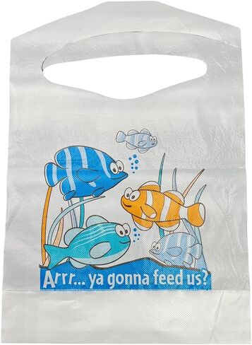 Sandhill Tools Disposable Kids Bibs for Catching Mess, White, 10.5" x 14.5" with 2" Crum Catcher Pocket in Saudi Arabia