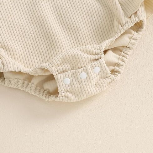 Newborn Baby Girl Ruffle Romper Farm Sleeveless Cow Print Corduroy Overalls Onesie Jumpsuit Matching Summer Clothes in Kuwait