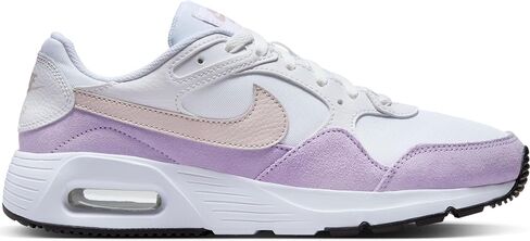 حذاء Nike Air Max SC للنساء (CW4554-120، أبيض/بنفسجي ضبابي/أسود/بنفسجي بلاتيني) مقاس 6.5 in Saudi Arabia