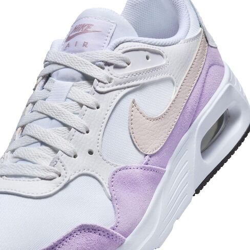 حذاء Nike Air Max SC للنساء (CW4554-120، أبيض/بنفسجي ضبابي/أسود/بنفسجي بلاتيني) مقاس 6.5 in Saudi Arabia
