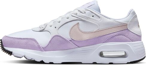 حذاء Nike Air Max SC للنساء (CW4554-120، أبيض/بنفسجي ضبابي/أسود/بنفسجي بلاتيني) مقاس 6.5 in Saudi Arabia