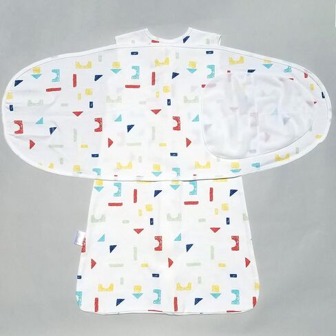 Baby Split Swaddle Cotton Sack Sleepsack Wearable Blanket for Boys and Girls, 4 Season, 3-6 Months (Grey) in Saudi Arabia