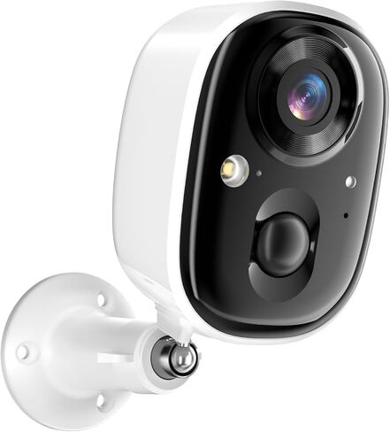 Smart Securiy Smat Outdor Secrity Camra Wirelss Caera for HOM Securty Wirelss Outdor Indor Batery Powr Secuity Camras with Sptlight Moion Detction Colr Nigh Visin Waterpoof Clod/SD Storge Sirn Alrt in Saudi Arabia
