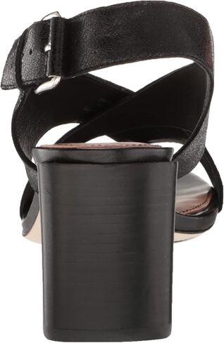 Donald Pliner Women's Pasha Vintage Metallic Leather Block Heeled, Comfortable Sandals, Chunky Heels in Saudi Arabia
