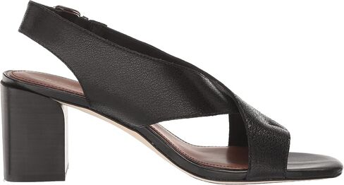 Donald Pliner Women's Pasha Vintage Metallic Leather Block Heeled, Comfortable Sandals, Chunky Heels in Saudi Arabia