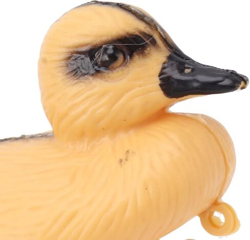 3Pcs Floating Realistic Baby Ducks for Pond, Plastic Duck Hunting Garden Decor, Duck Pond Matching Game, Floating Plastic Duck Toys, Tub Toy, Gifts (Type A) in Saudi Arabia