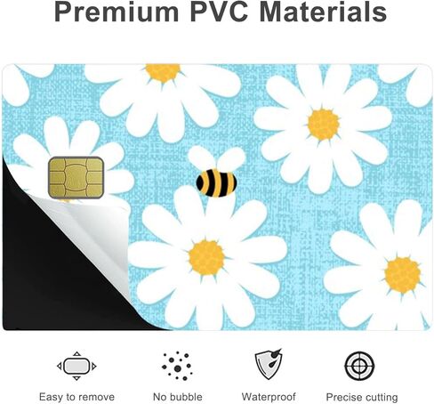 غلاف لاصق لبطاقة الائتمان، 4 قطع غطاء لاصق لبطاقات الخصم، ملصقات لاصقة قابلة للإزالة لرخصة القيادة، بطاقة النقل، بطاقة المفتاح (قرص العسل) in Kuwait