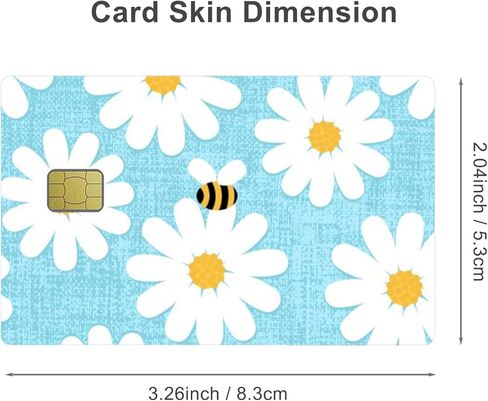 غلاف لاصق لبطاقة الائتمان، 4 قطع غطاء لاصق لبطاقات الخصم، ملصقات لاصقة قابلة للإزالة لرخصة القيادة، بطاقة النقل، بطاقة المفتاح (قرص العسل) in Kuwait