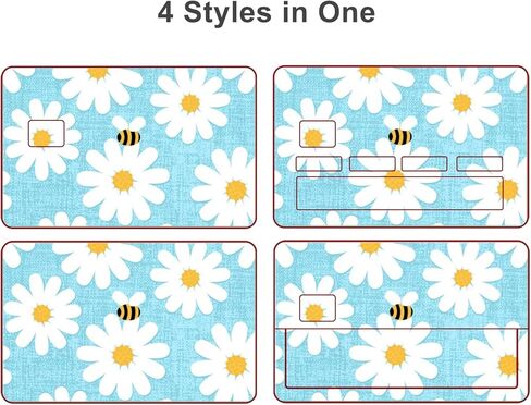 غلاف لاصق لبطاقة الائتمان، 4 قطع غطاء لاصق لبطاقات الخصم، ملصقات لاصقة قابلة للإزالة لرخصة القيادة، بطاقة النقل، بطاقة المفتاح (قرص العسل) in Kuwait