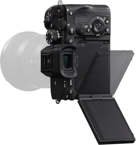 هيكل كاميرا Sony a7R V كامل الإطار بدون مرآة مع عدسة FE 35 مم F1.4 GM G Master ILCE-7RM5 + SEL35F14GM مع حقيبة ظهر للتصوير الفوتوغرافي Deco Gear + Monopod + بطارية إضافية، LED وملحقات المجموعة in Kuwait