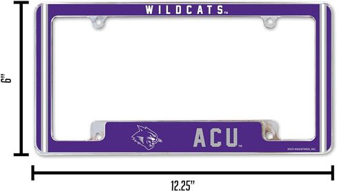 Rico Industries NFL Football Kansas City Chiefs 2024 Super Bowl LVIII Champions 12" x 6" Chrome All Over Automotive License Plate Frame for Car/Truck/SUV in Saudi Arabia