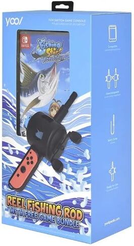 Fishing Star: World Tour (w/ YOOL Reel Fishing Rod) - For Nintendo Switch in Saudi Arabia