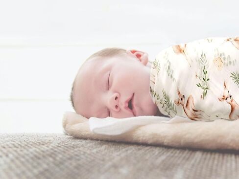 Little Jump 2 Pack Muslin Swaddle Blankets for Baby Girls, Receiving Blanket Large 47 x 47 inches, Soft Breathable Muslin Baby Blanket for Newborn(Vintage Floral) in Kuwait