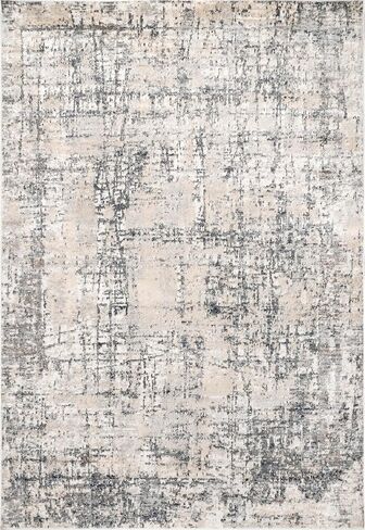 nuLOOM Aly Modern Abstract Area Rug, 5x8, Beige in Saudi Arabia