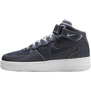 Nike Air Force 1 '07 Mid Women's Shoe (DD9625-400, Obsidian/Summit White/Ashen Slate)