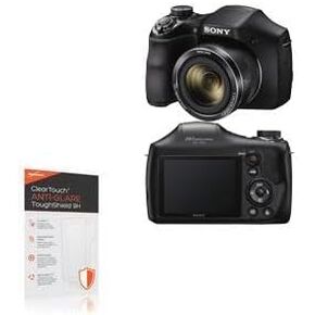 BoxWave Screen Protector Compatible with Sony Cyber-Shot DSC-H300 - ClearTouch Anti-Glare ToughShield 9H (2-Pack), Anti-Glare 9H Tough Flexible Film Screen Protector