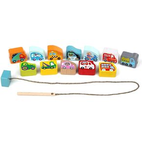 Flying Cars Lacing Toy