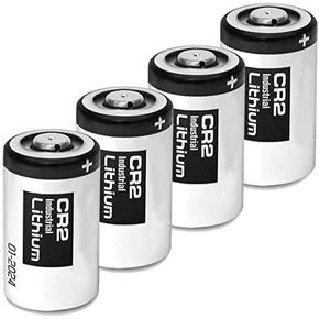 CR2 Photo Battery 3V Lithium 850mAh Use for Digital Camera, Mini 25, Mini 50, Mini 50S, Mini 55, Pivi MP-100 and SP-1, 4 Pack